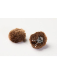 Bonnette à poils universelle AIR1, Marron, Large, 2 pcs